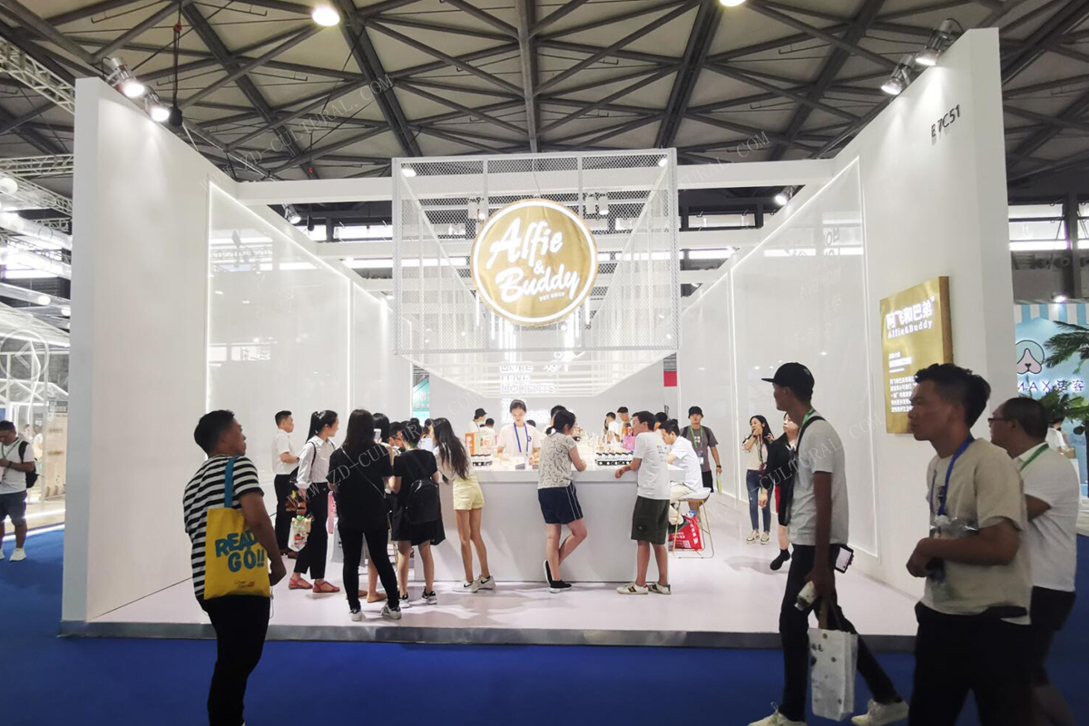 展覽設計搭建現場圖