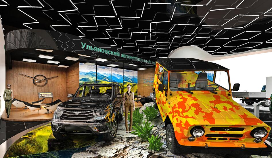 展臺天棚造型設計 展臺天棚造型設計