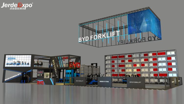 特裝展臺搭建布置時儲物間該如何設計？專業解答5大展區的設計方法