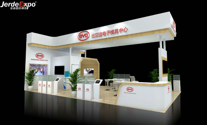 上海模具展臺設計效果圖 上海模具展臺設計效果圖