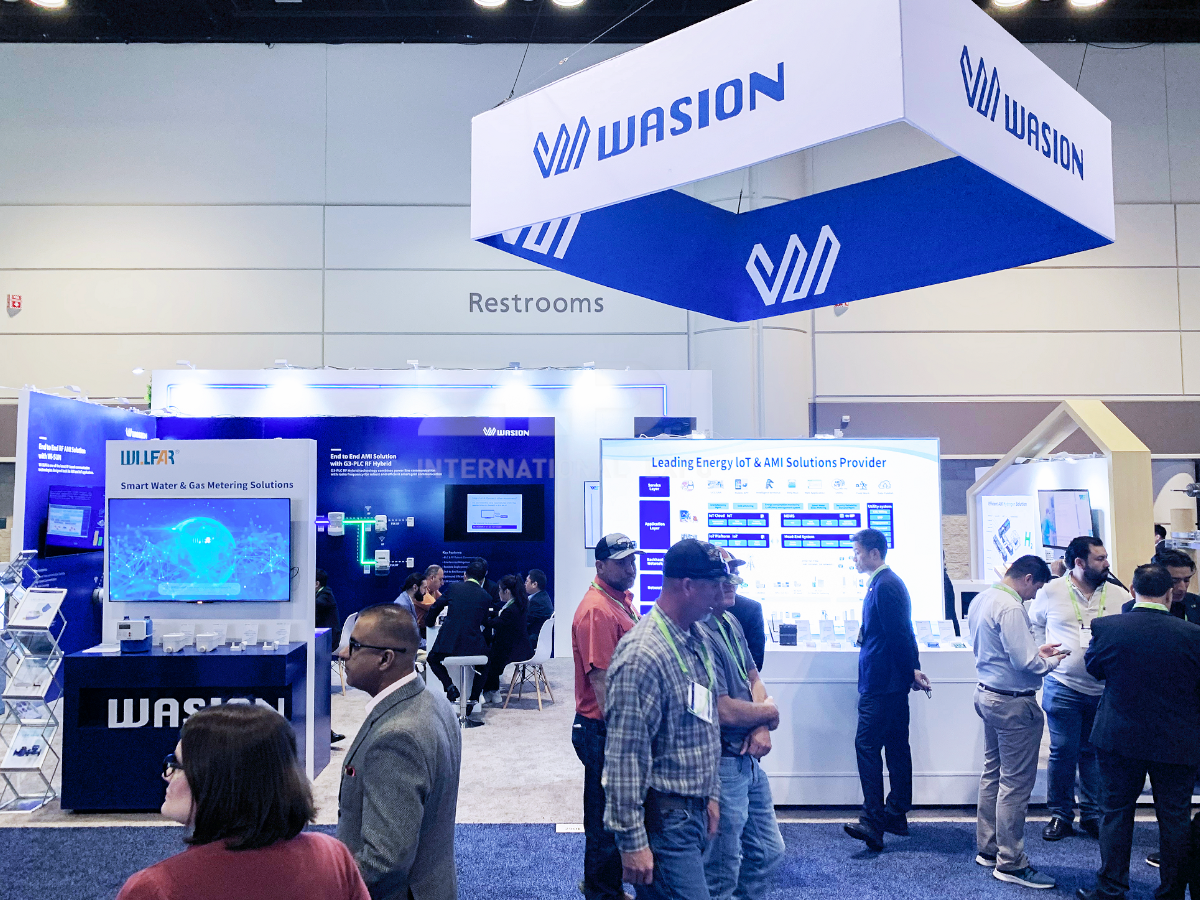 美國電網輸配電展臺搭建